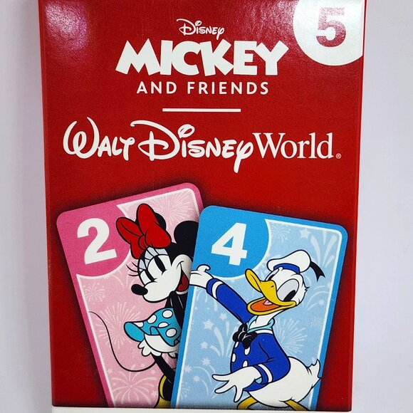NIP McDonald's 2022 Happy Meal: WDW Disney Mickey & Friends CLAP GAME #5 Cards - Picture 4 of 4